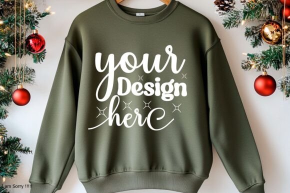 Christmas 18000 Sweatshirt Mockup 160: Graphics for Product Mockups