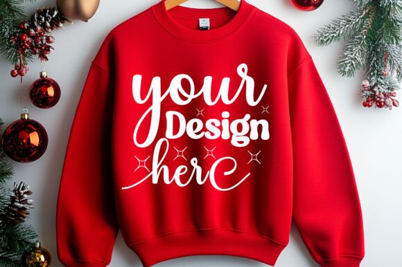 Christmas 18000 Sweatshirt Mockup 195: Graphics for Product Mockups