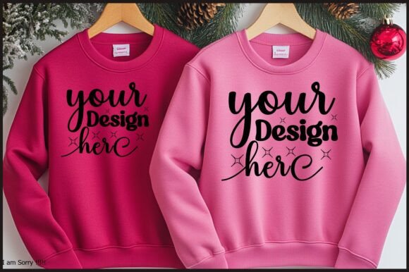 Christmas 18000 Sweatshirt Mockup 31 Review