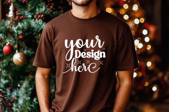 Christmas Sweatshirt Men Mockup 40: Graphics for Product Mockups
