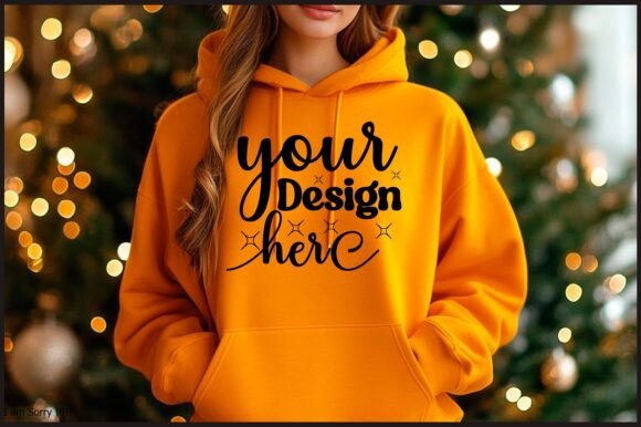 Christmas Women Sweatshirt Mockup 63 Graphics