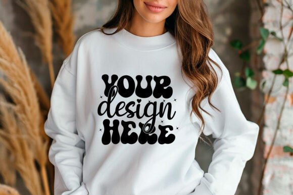 Comfort C1566 Sweatshirt Mockup: Premium Graphics