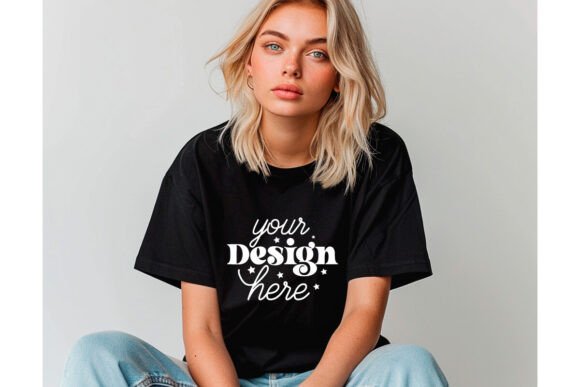 Gildan 64000 Mockup: Graphics & Product Mockups
