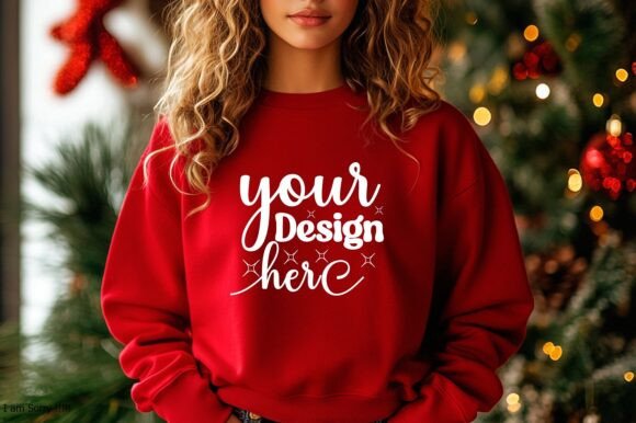 Gildan Christmas Mockup 124 Graphics