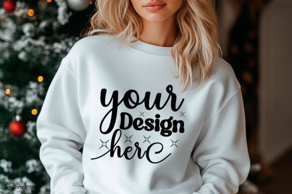 Gildan Christmas Sweatshirt Mockup 154 Graphics Review