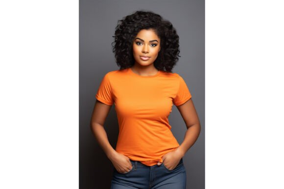 Graphics for Product Mockups: Orange Tee Review
