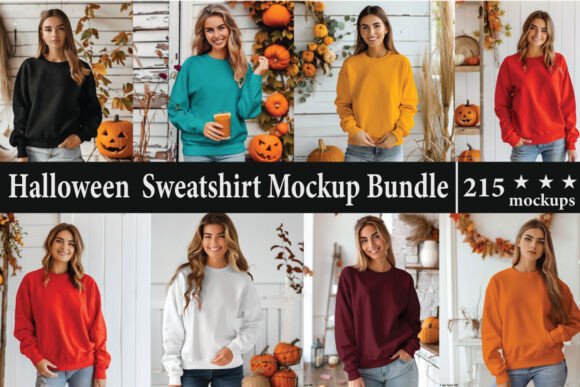 Halloween Sweatshirt Mockup Bundle: A Designer’s Review