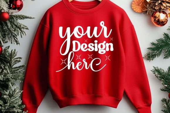 Happy New Year Sweatshirt Mockup 61 Graphics Review