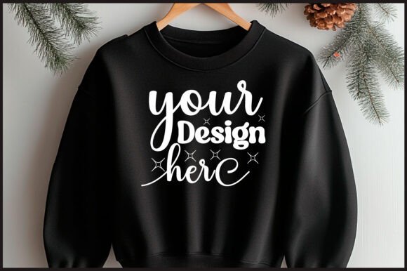 Review: Christmas Hanger Sweatshirt Mockup 7 Graphics
