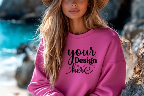 Reviewing Summer Sweatshirt Mockup 90 for Real Embroidery