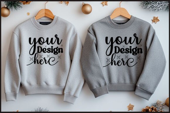 Reviewing the Christmas Hanger Sweatshirt Mockup 89
