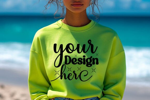 Summer Sweatshirt Mockup 134: Graphics for Product Mockups
