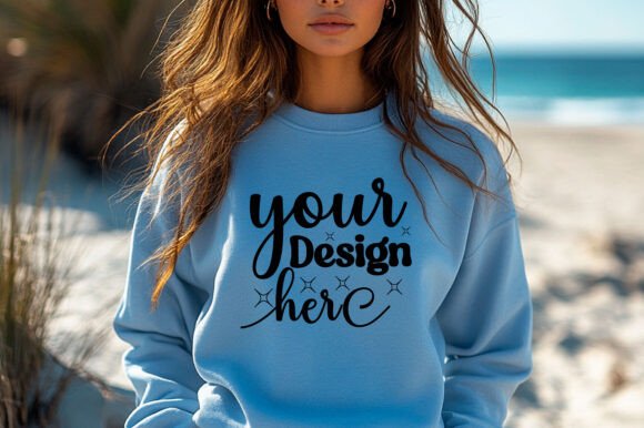 Summer Sweatshirt Mockup 35: Graphics for Product Mockups