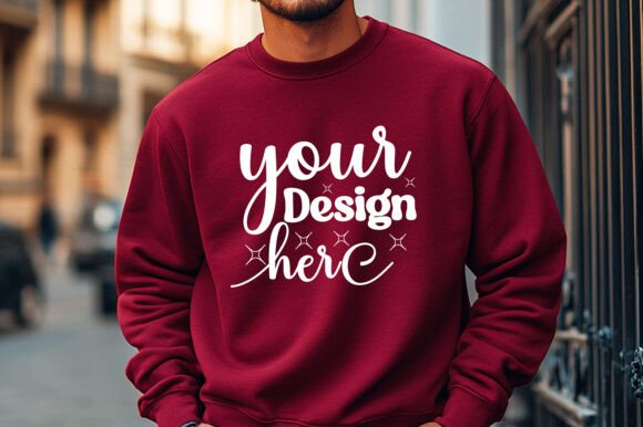Valentine Day Sweatshirt Mockup 45 Graphics